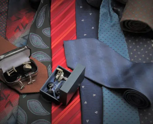 men's red ties