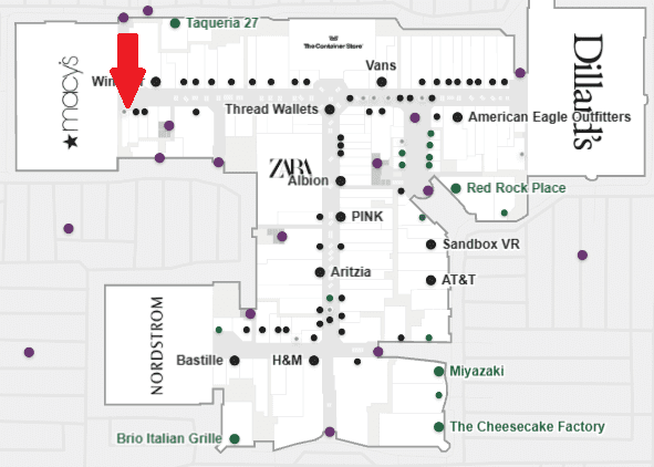 Fashion Place Mall Map