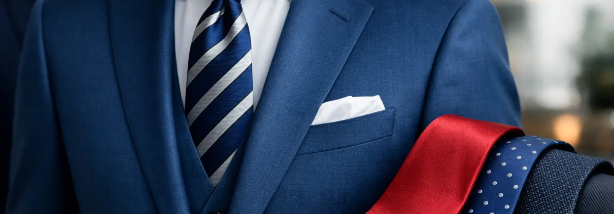 Best Ties for Blue Suits That Always Work