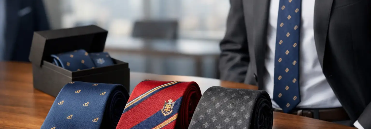 Custom Branded Neckties That Look the Part
