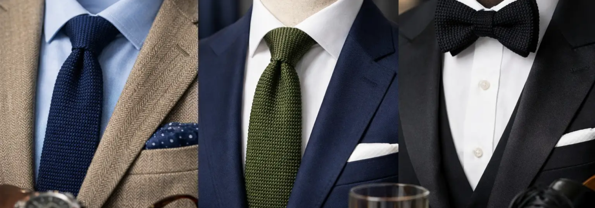 How to Style a Knit Tie for Any Occasion