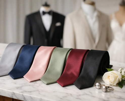 Wedding Tie Color Examples for Every Dress Code