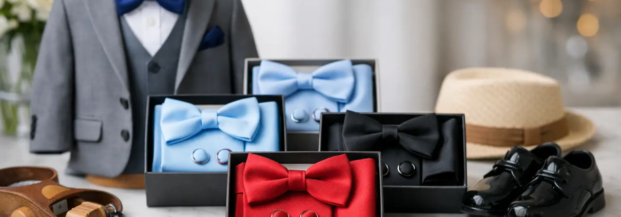 Boys Bow Tie Sets for Every Big Occasion