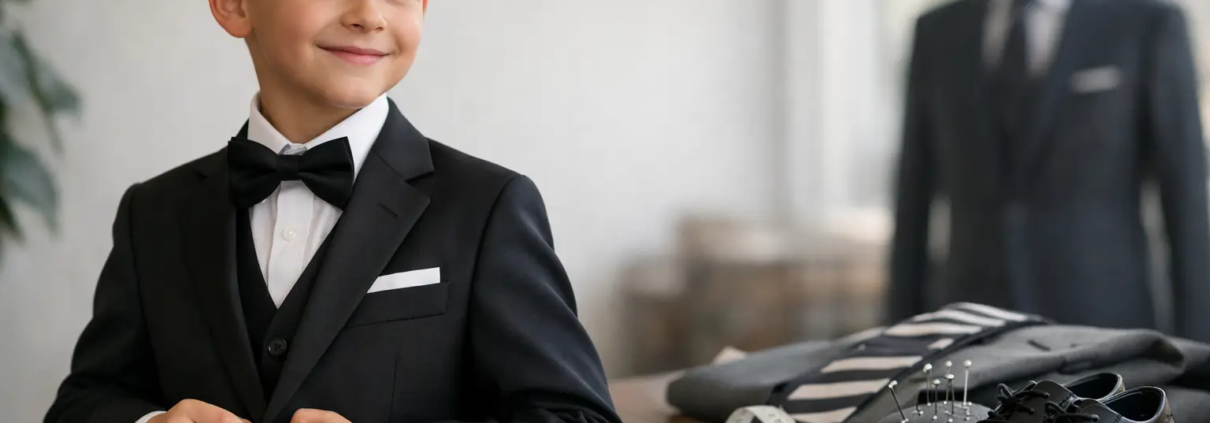 Boys Formalwear Sizing Guide for a Sharp Fit