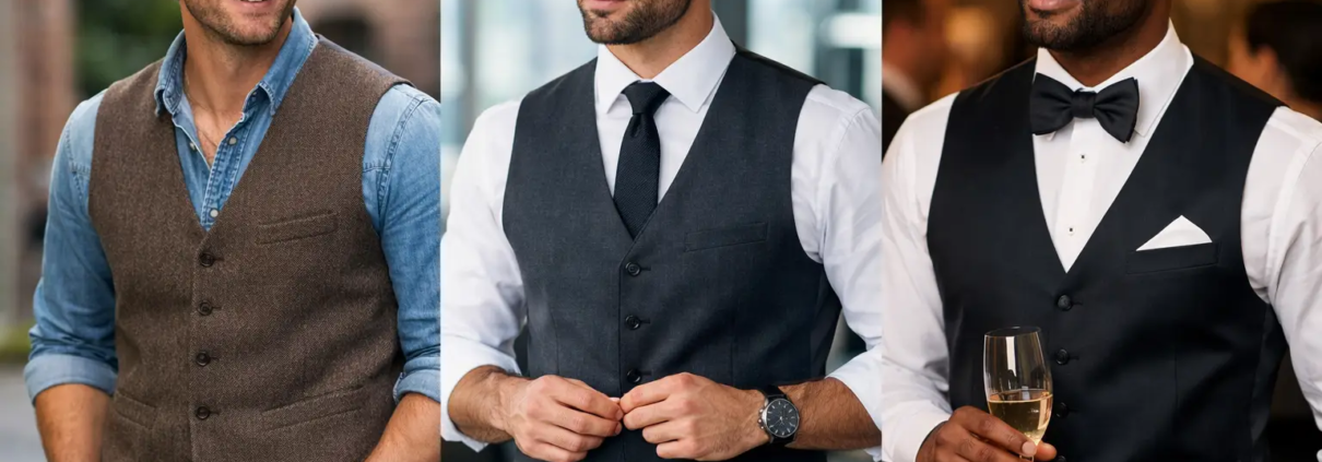 How to Style Men's Vests for Every Occasion
