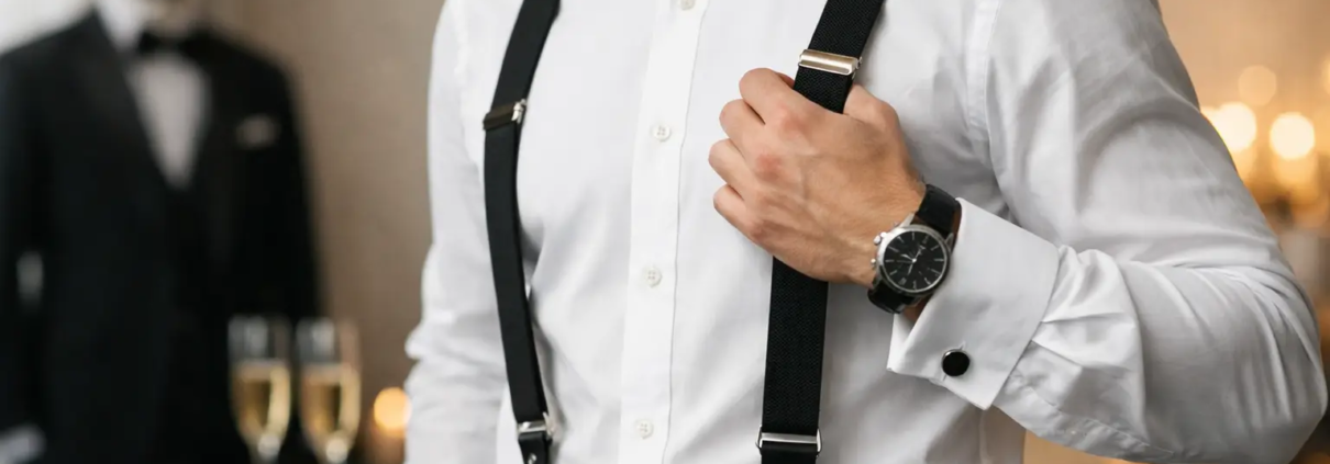 Suspenders for Formal Events That Look Sharp